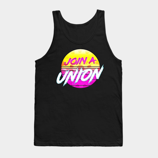 Join A Union Tank Top by forge22